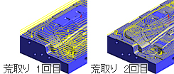 荒取り加工